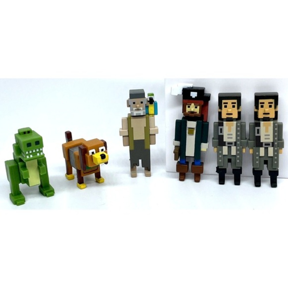 Disney Crossy Road Mini Figures Lot‎ of 6 Toy Story Pirates Caribbean Moose